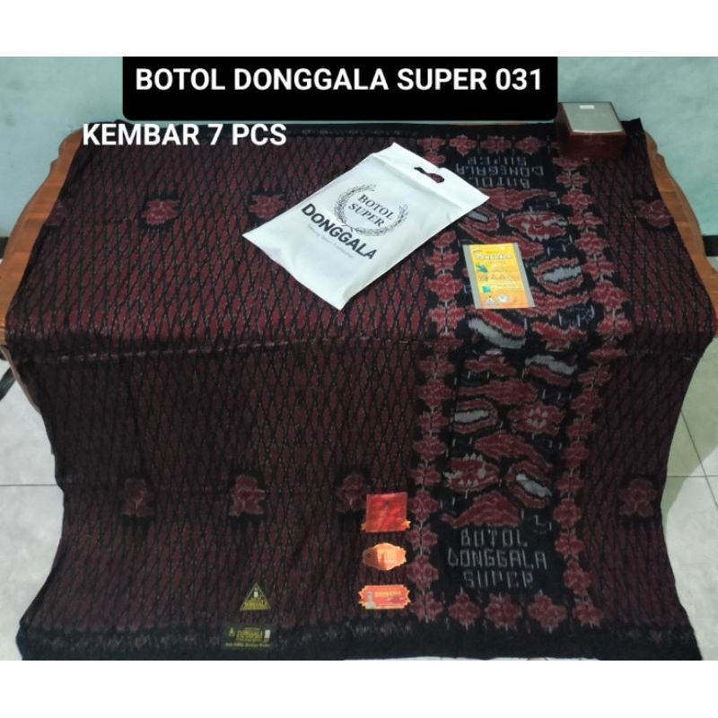 SARUNG DONGGALA GOYOR/JAHIT TENGAH