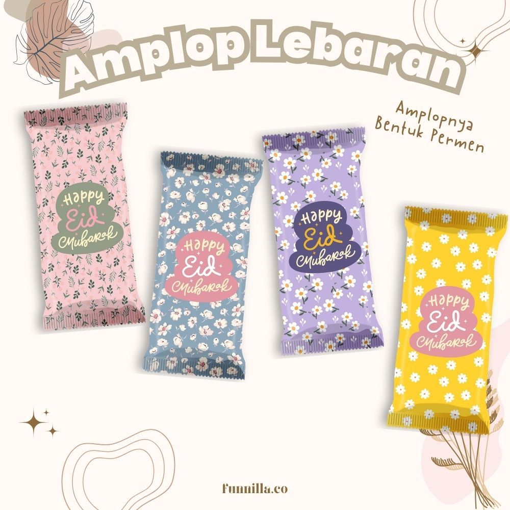 

FUNNILLA.CO | AMPLOP LEBARAN | ANGPAU | AMPLOP IDULFITRI | AMPLOP SERIES Flower | AMPLOP CANDY