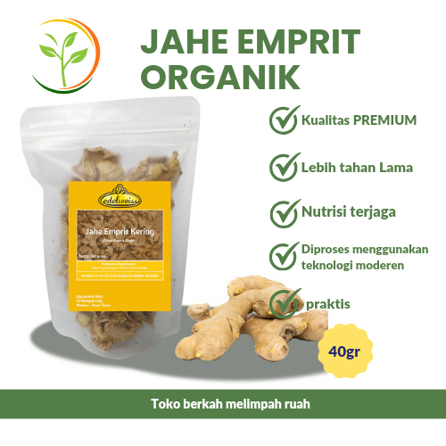 

Jahe Emprit kering 40gr