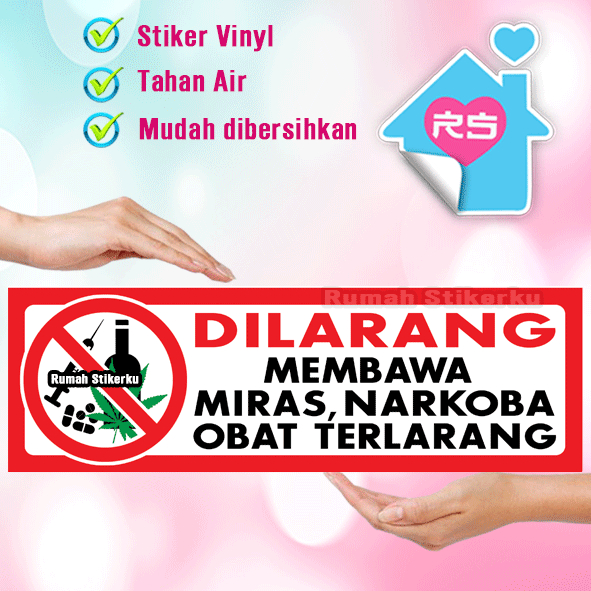 

Stiker Larangan / Peringatan