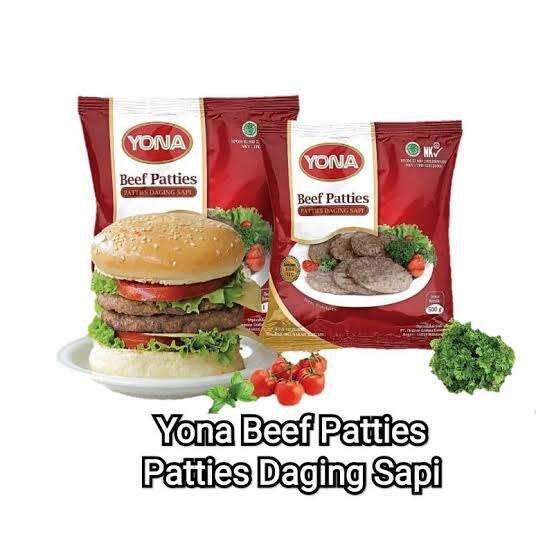 

Yona Beef Patties Daging Sapi 500gram