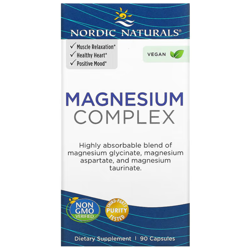 Nordic Naturals Magnesium Complex 90 Capsules