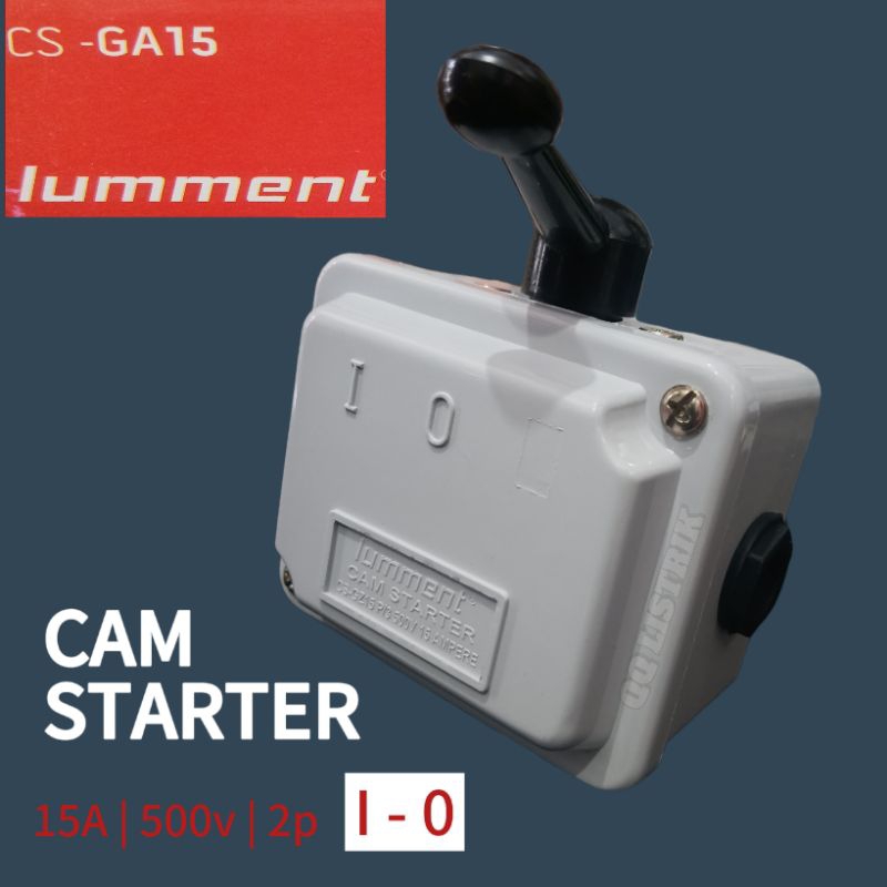 CAM STARTER 15A ( I - 0 ) DEXICON, saklar on off, hendle on off
