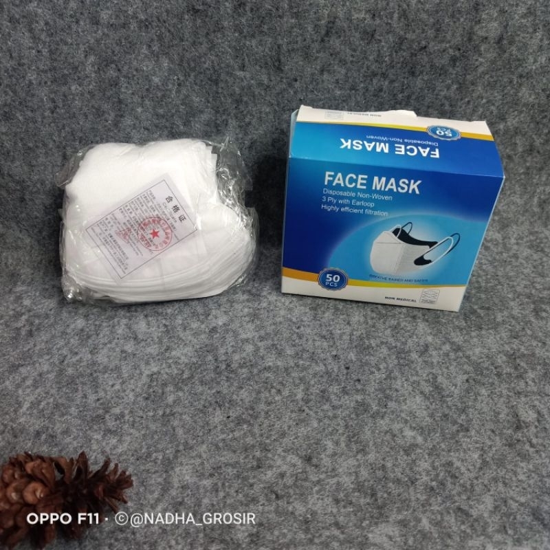 MASKER DUCKBIL // MASKER DUCKBIL DEWASA // MASKER DUCKBIL PUTIH // MASKER DUCKBIL HITAM // NADHA GRO
