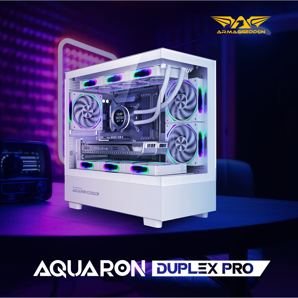 Casing PC Gaming Armaggeddon Aquaron Duplex Pro