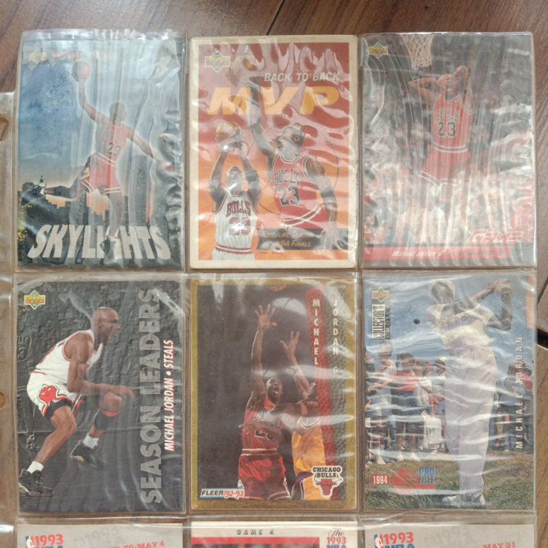kartu basket Michael jordan