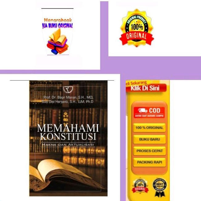 MEMAHAMI KONSTITUSI Makna dan Aktualisasi - Bagir Manan