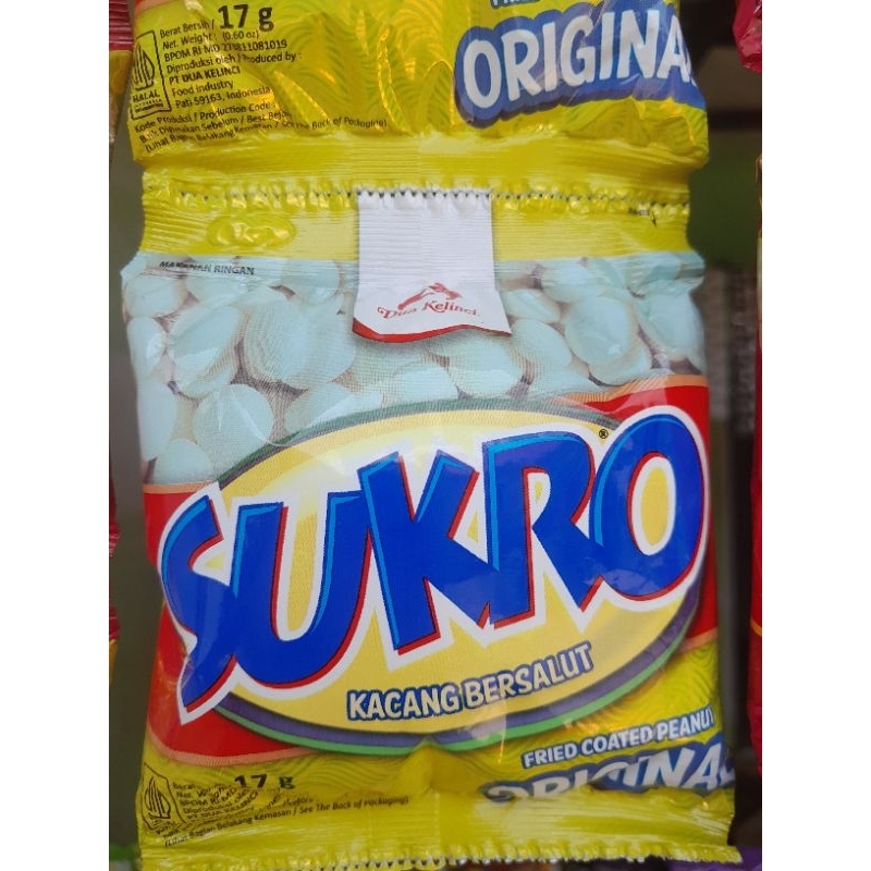 

Kacang Sukro (ISI 1 PACK) JAJANAN SNACK CEMILAN