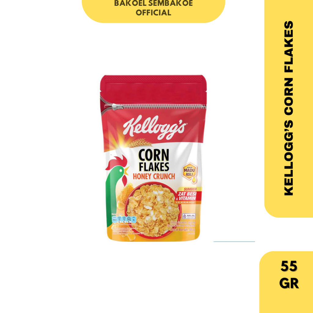 

Kellogg's Cereal Corn Flakes Honey Crunch 55gr