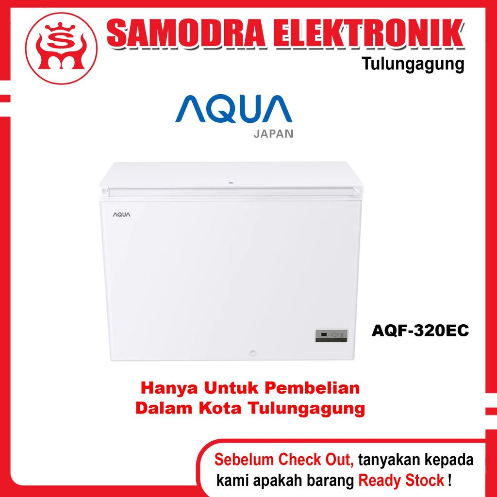 Chest Freezer AQUA AQF-320EC | Chest Freezer 306 Liter Aqua