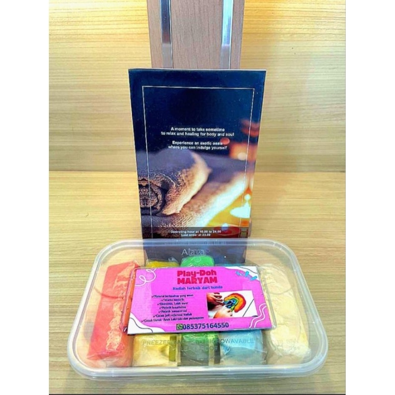 [TERMURAH] KIDS DOH / PLAY DOUGH / PLASTISIN MAINAN EDUKATIF ANAK-ANAK UKURAN BESAR ISI 5 DOOH