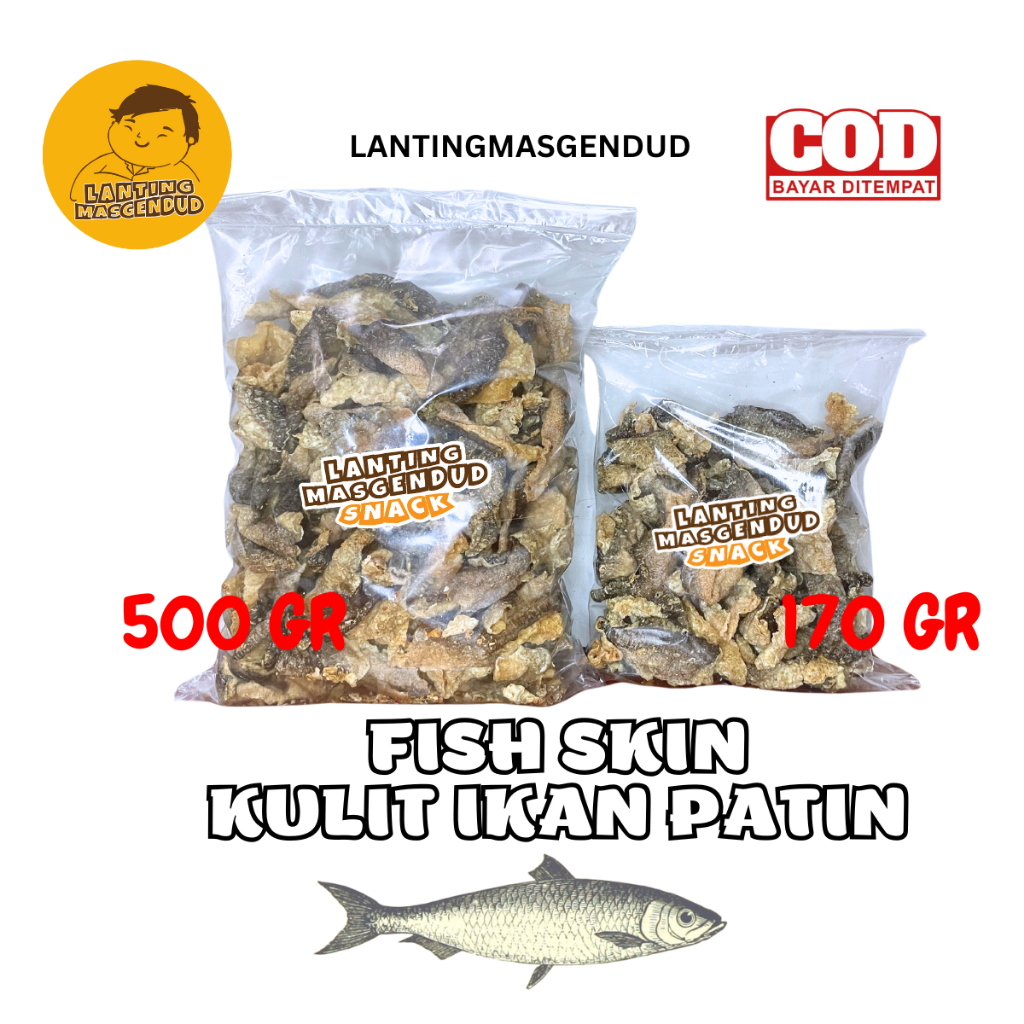 

Kerupuk Kulit Ikan Patin 170g - Harga Terjangkau, Gurih dan Lezat