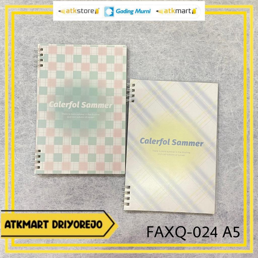 

WENGU BUKU SPIRAL A5 FSXQ-024 60LBR - BUKU CATATAN - NOTEBOOK