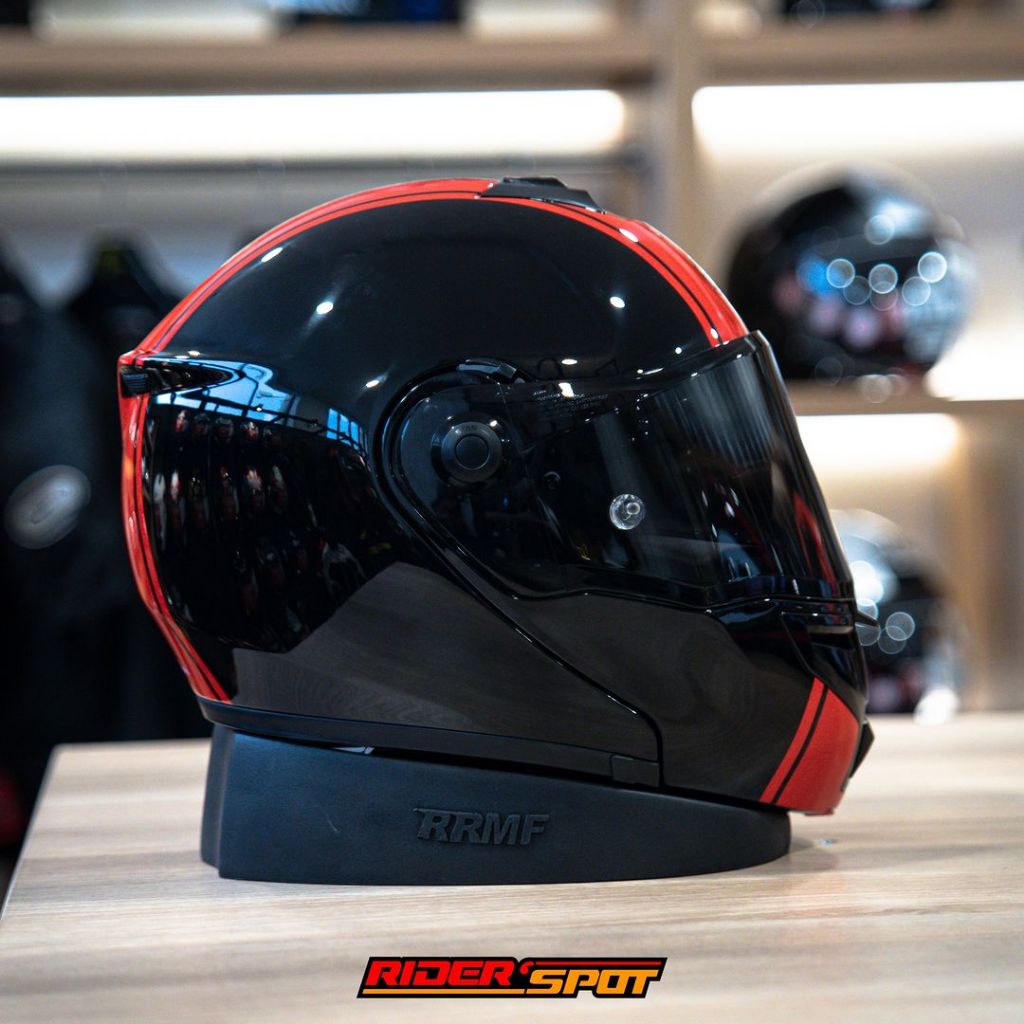 Helm Motor BELL SRT Modular Ribbon Red Helmet Original Touring Riding