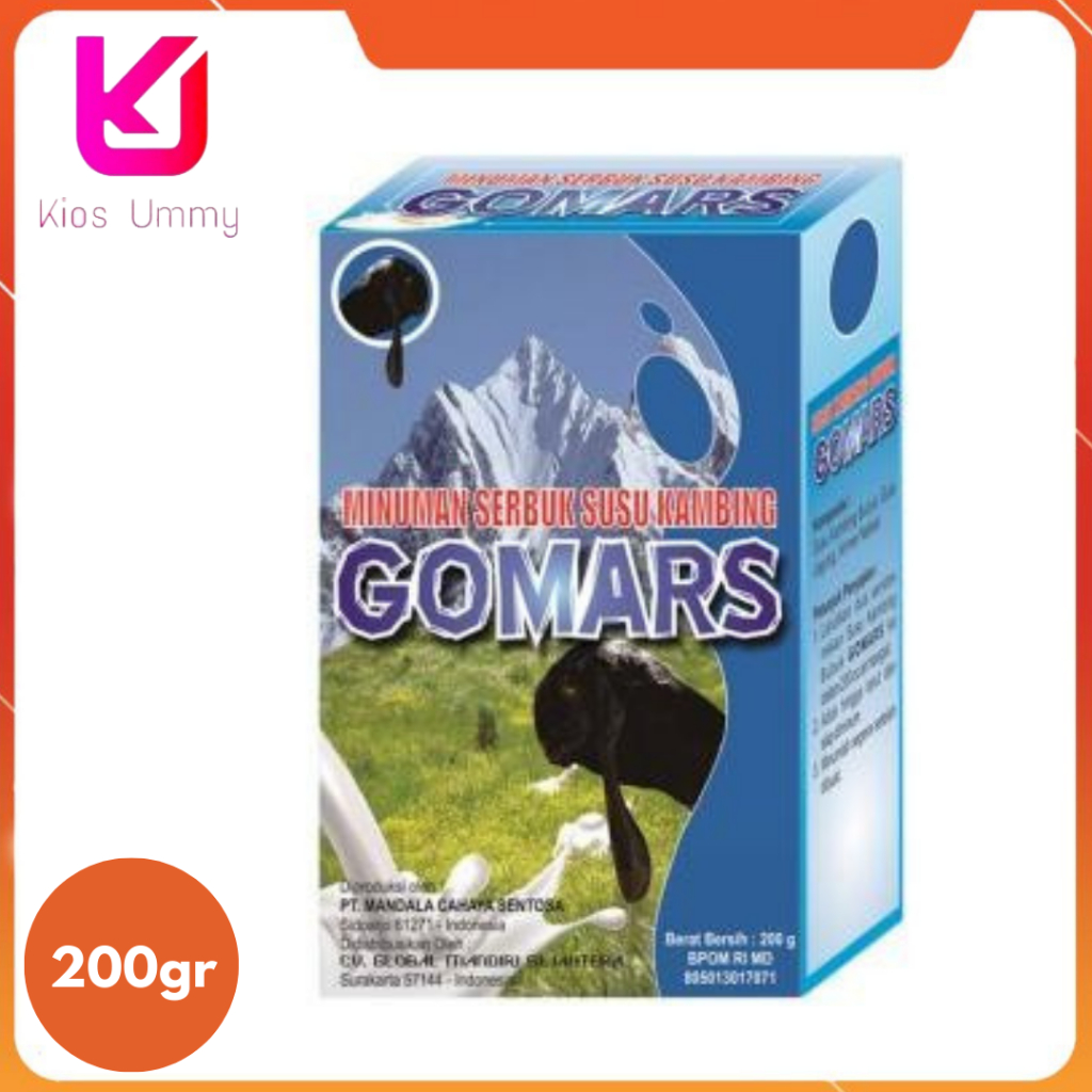 

Susu Kambing Etawa Gomars Original Putih 200gr Susu Bubuk Kambing Etawa