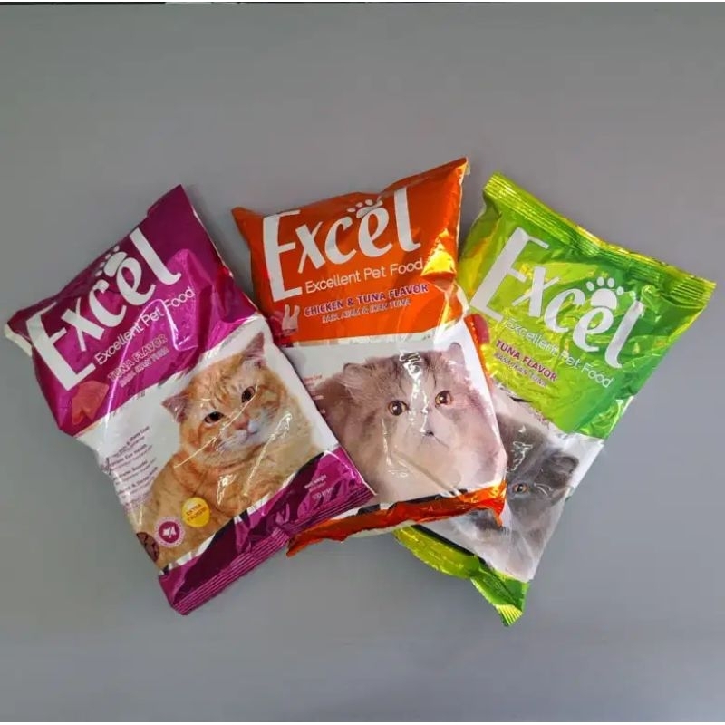 Makanan kucing Excel 500 gr