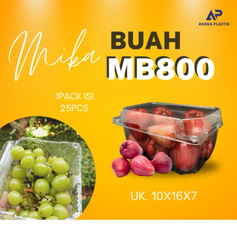 MIKA BUAH MB 800 MIKA ANGGUR MIKA STRAWBERRY