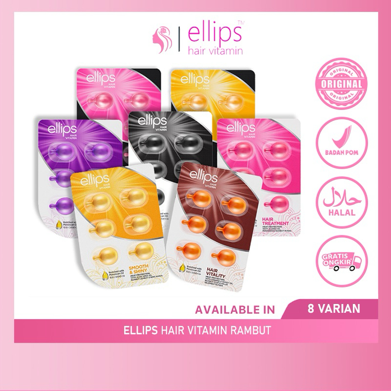 Ellips Hair Vitamin Rambut - Vitamin Rambut Ellips Nutrisi Rambut