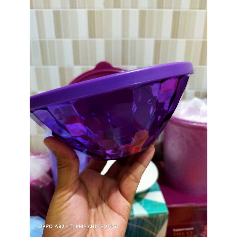 Promo prisma ungu bowl uk 500ml baru