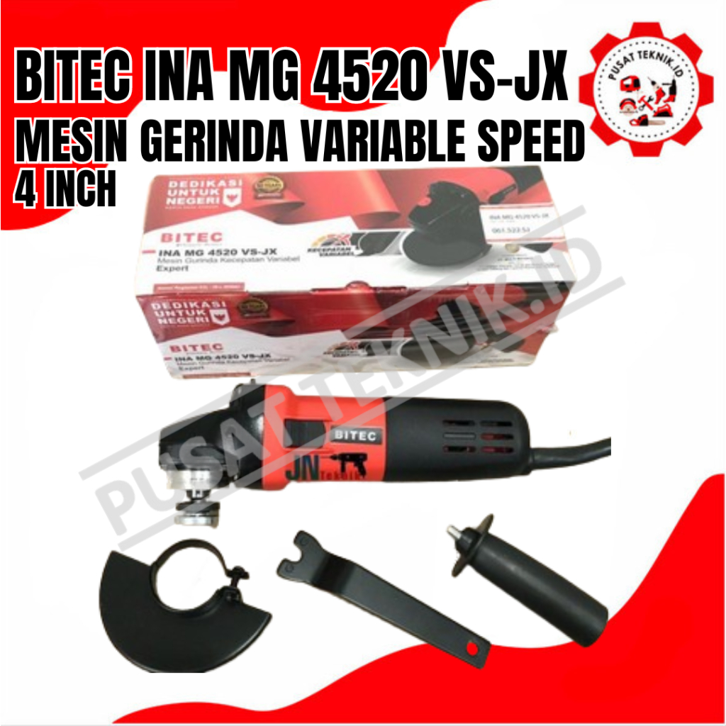 GERINDA TANGAN BITEC 4INCH INAMG 4520 VS-JX 4 INCH VARIABLE SPEED BITEC
