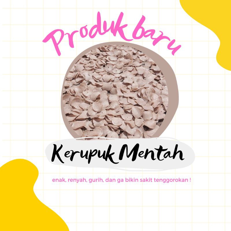 

Kerupuk Cumi Mentah