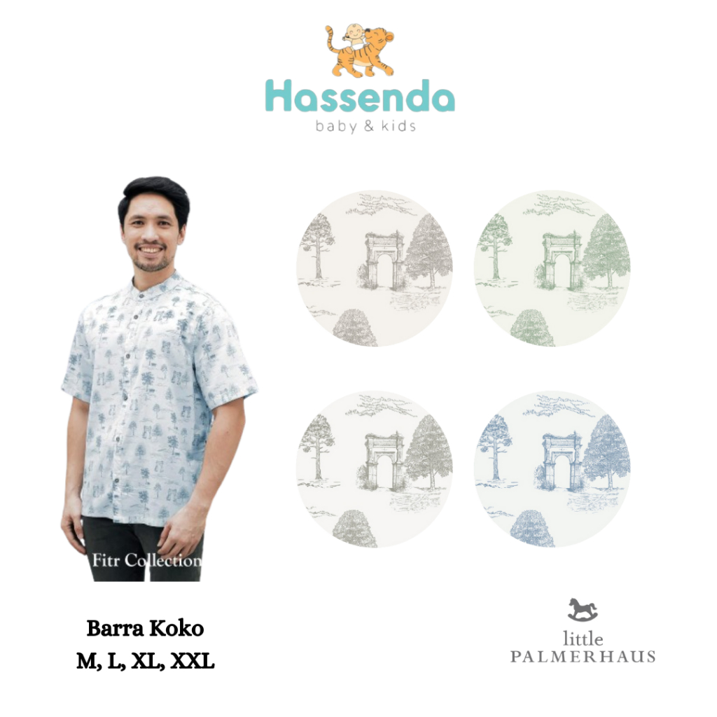 Little Palmerhaus Barra Koko / Pakian muslim laki laki