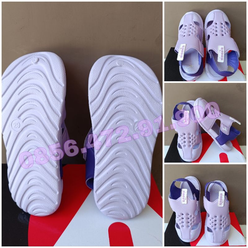 sepatu diadora / sandal diadora / sepatu sandal kids / ungu