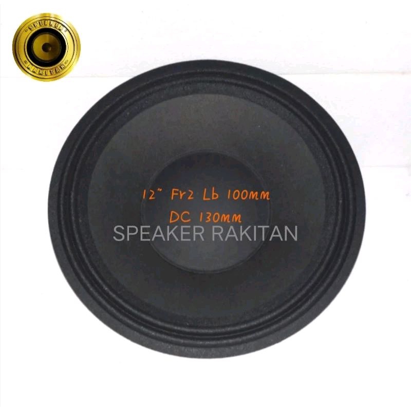 Daun Speaker 12" Lubang 4 inch + Duscup .2pcs