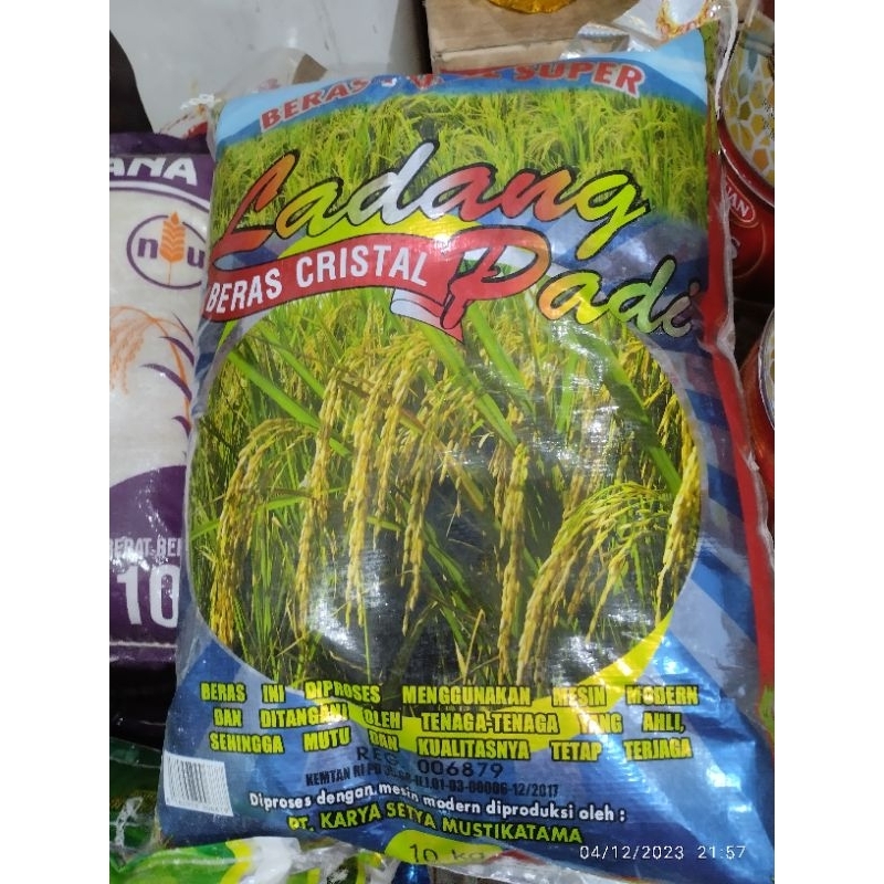 

Beras Pisang Mas , Ladang Padi 10kg Gurih Enak & Punel