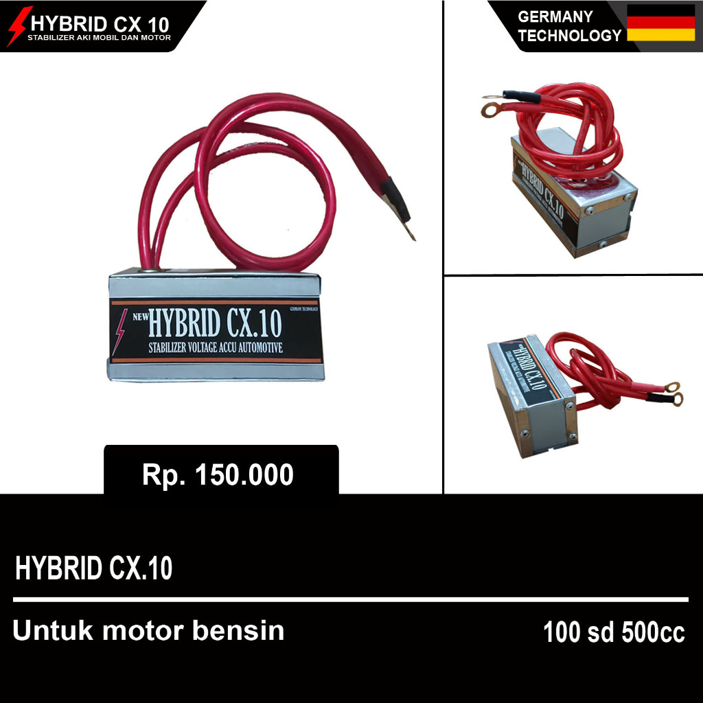 Hybrid CX.10 motor stabilizer aki kendaraan motor