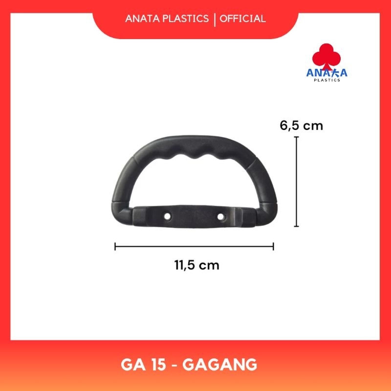 [Per pc] Gagang koper / Handle koper / Gagang tas plastik / Handle tas / GA 15