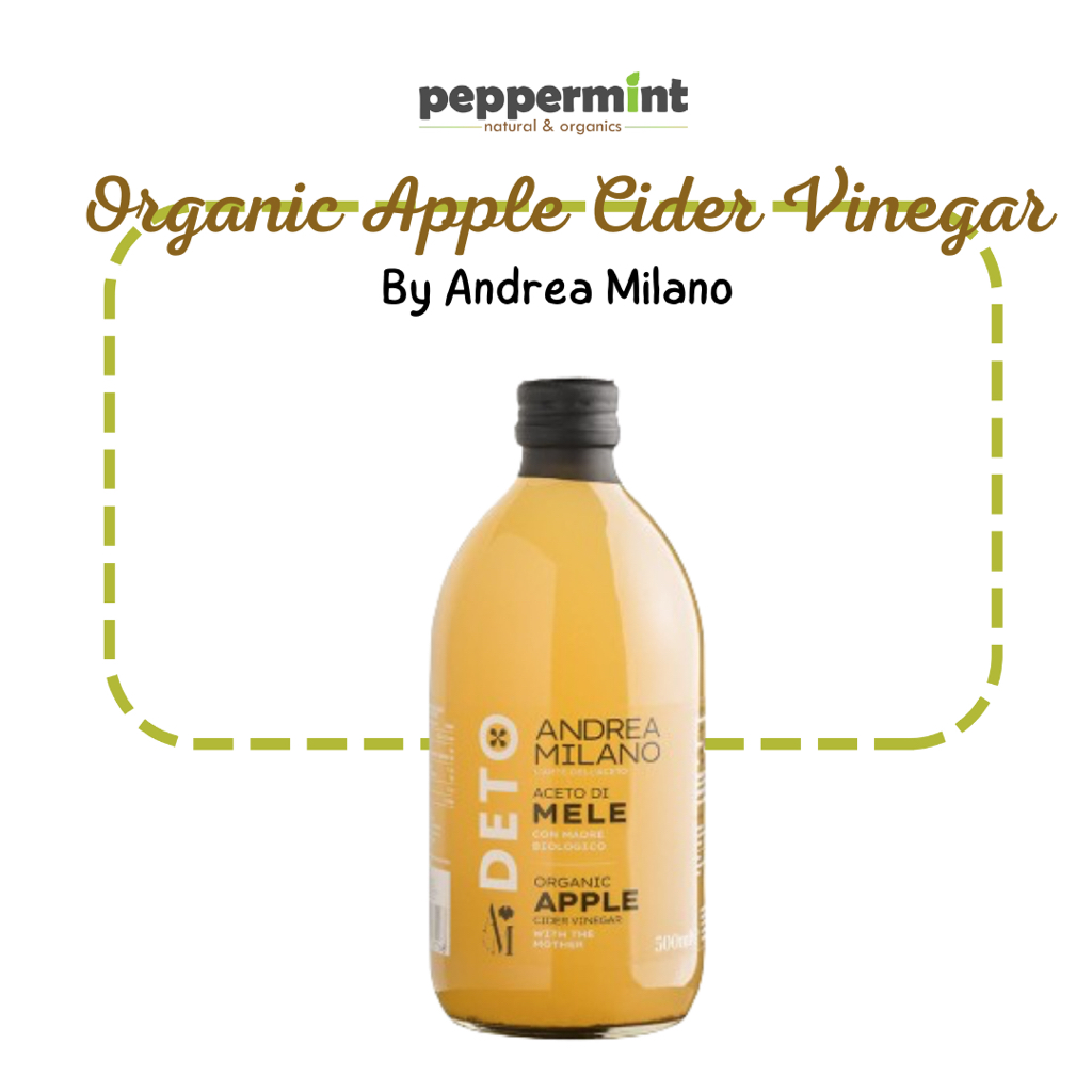 

Andrea Milano Apple Cider Vinegar Unfiltered (500 ml) / ACV with Mother