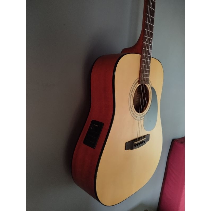 Gitar Akustik Elektrik Cort AD810 OP Original Preamp Equalizer Tuner