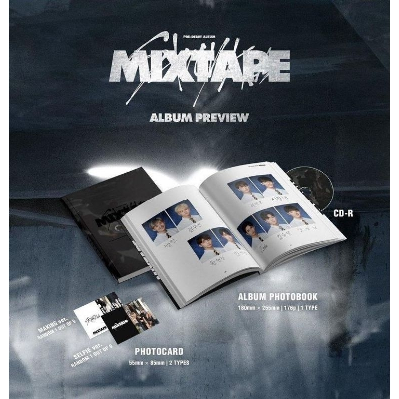 STRAY KIDS MIXTAPE ALBUM ONLY