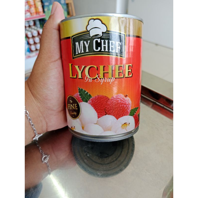 

my chef lychee buah kaleng