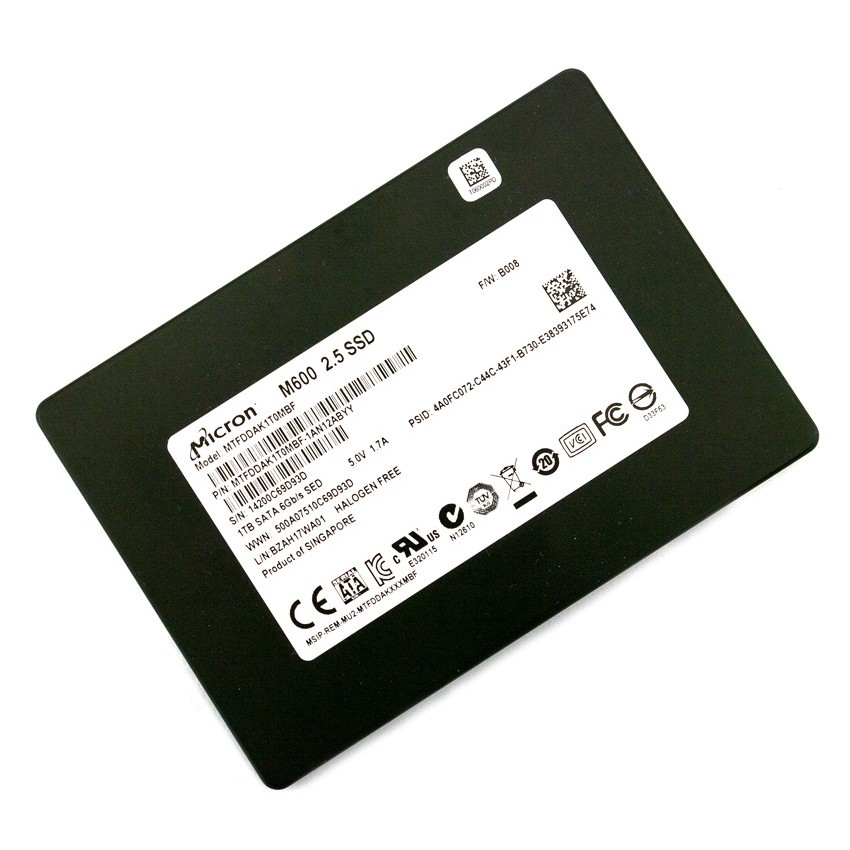 SSD SERVER MICRON 512GB-SATA-M600 2.5 Inch NAND Flash-MTFDDAK512MBF