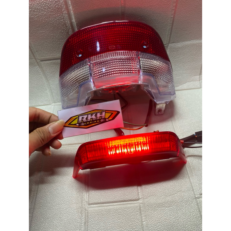 paket lampu stop fizr lampu belakang fizr set lampu begel fizr model led runing