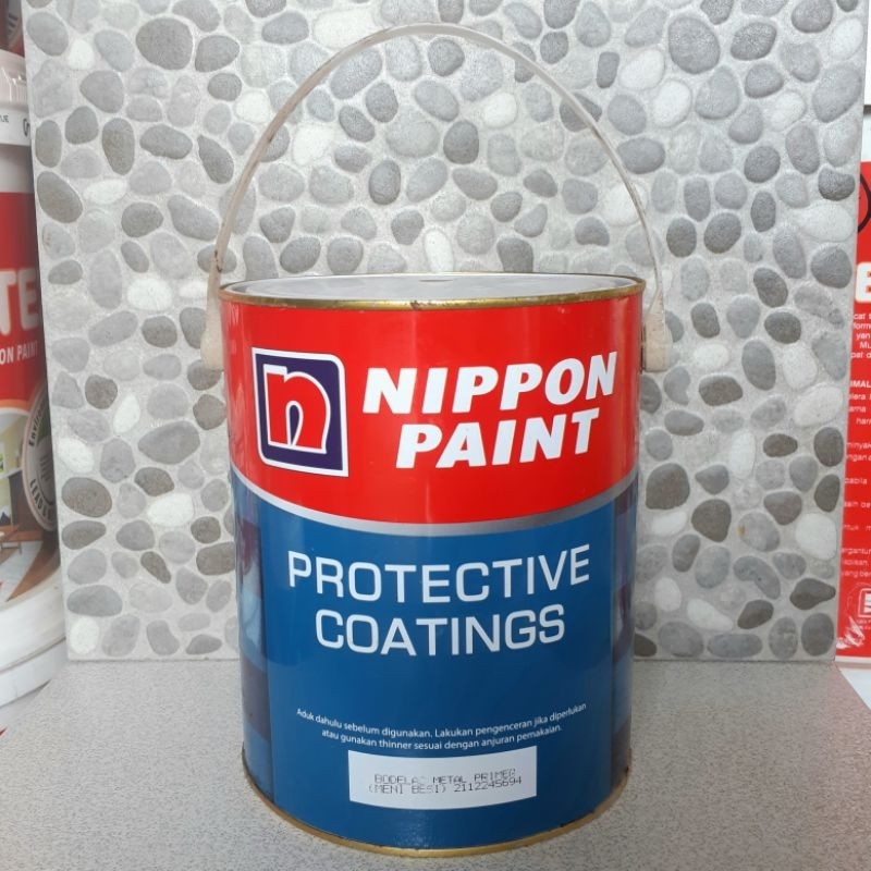 Bodelac Metal Primer CAT DASAR MENI BESI 5KG Protective Coating