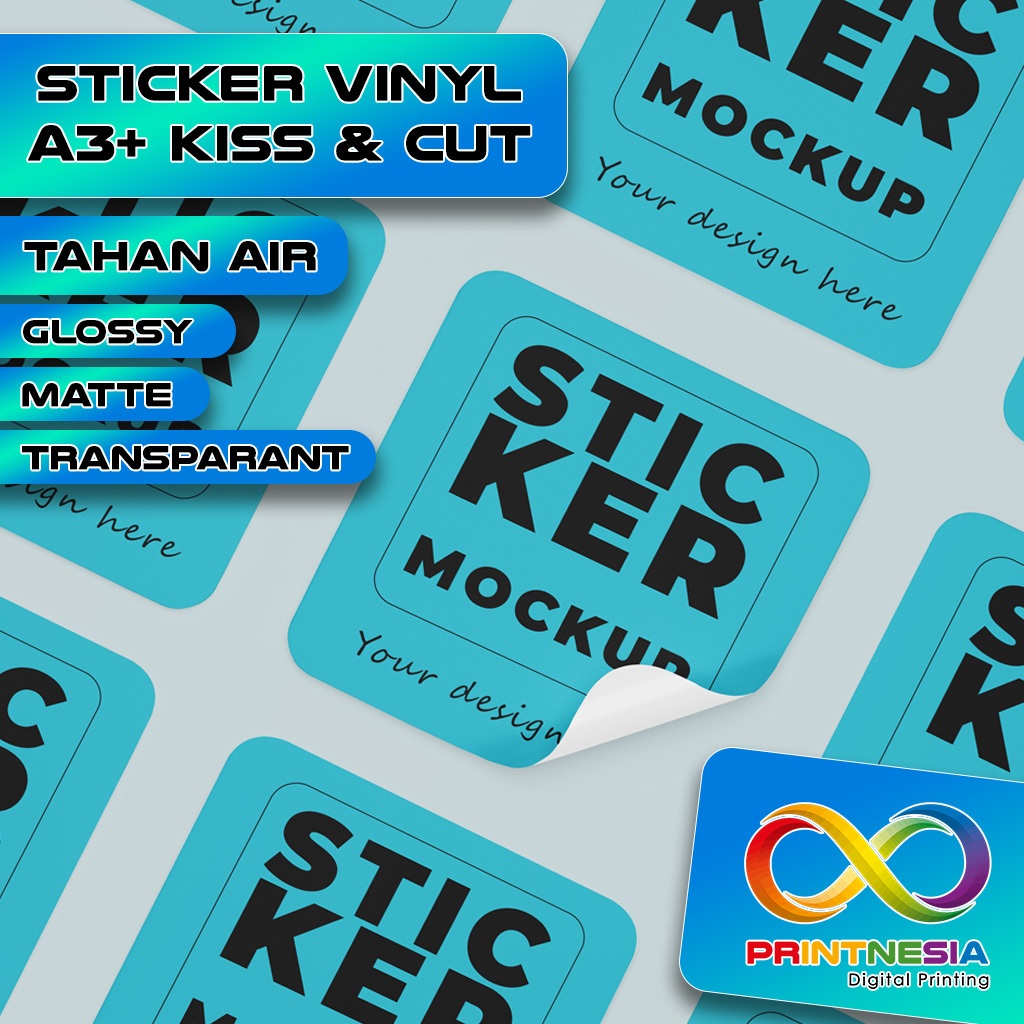 

Cetak Stiker Vinyl Label Makanan / Label Kemasan + Cutting / Cetak Stiker Label Online Shop