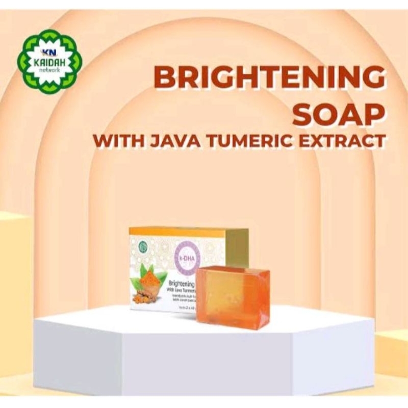 Paket 2 Bungkus Sabun Wajah K - DHA ( Brightening Soap )