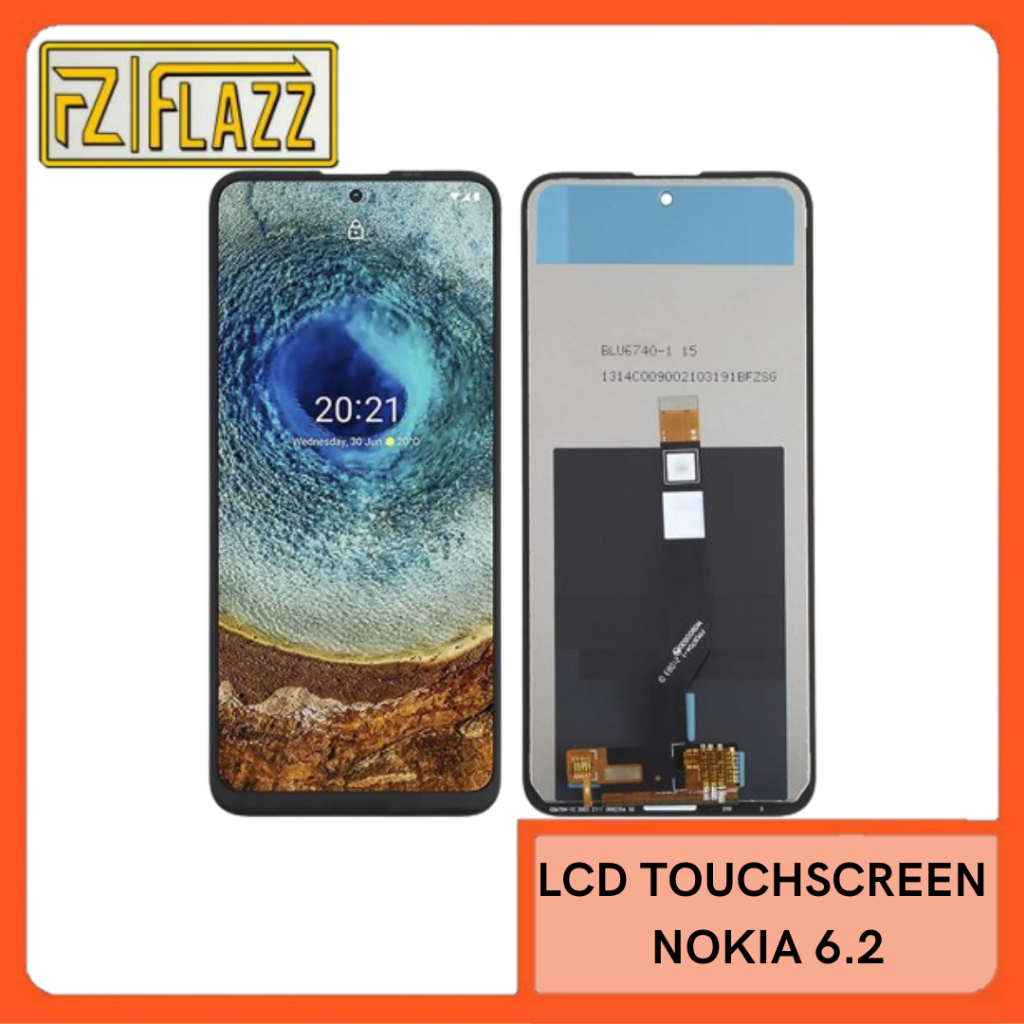 LCD TOUCHSCREEN NOKIA 6.2 FULLSET BLACK