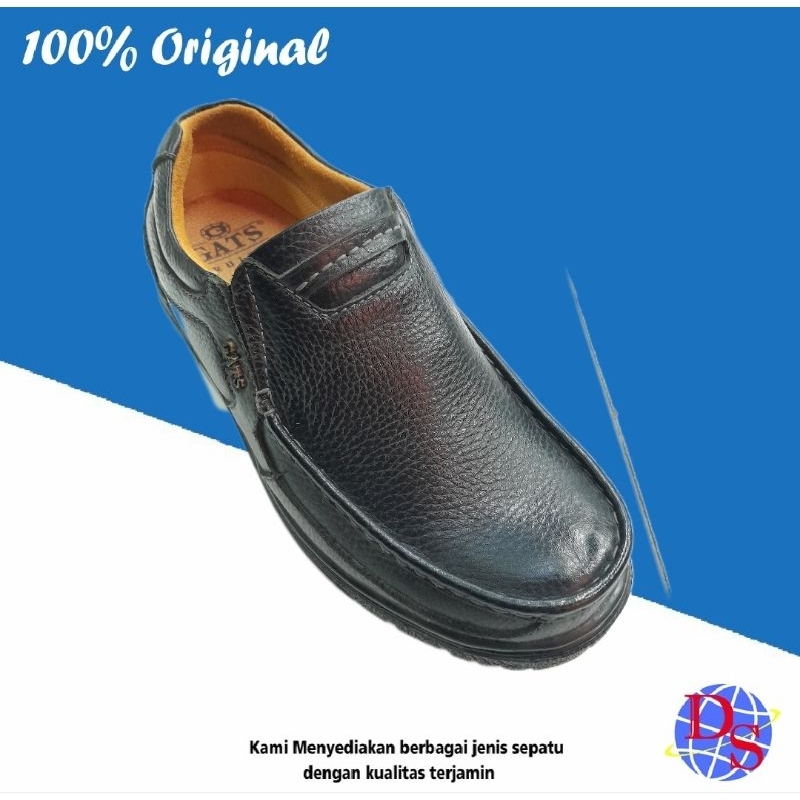 Sepatu Formal Pria Gats LB 5001 Black Sepatu Gats Pria Sepatu Kulit Gats