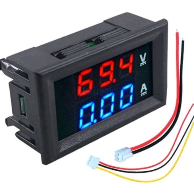 ART H67V Volt ampere meter digital DC 1V 1A 2 soket
