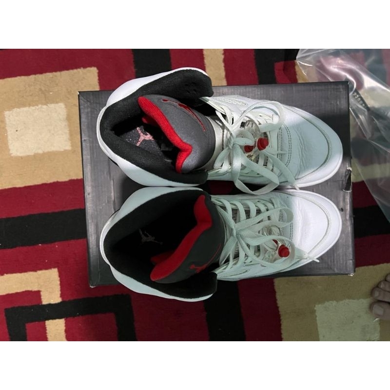 Jordan 5 White Cement