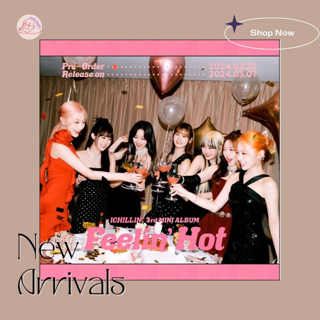 [PO] ICHILLIN’ 3rd Mini Album - Feelin’ Hot (Photobook & Poca Album Ver | Ver. | Version)