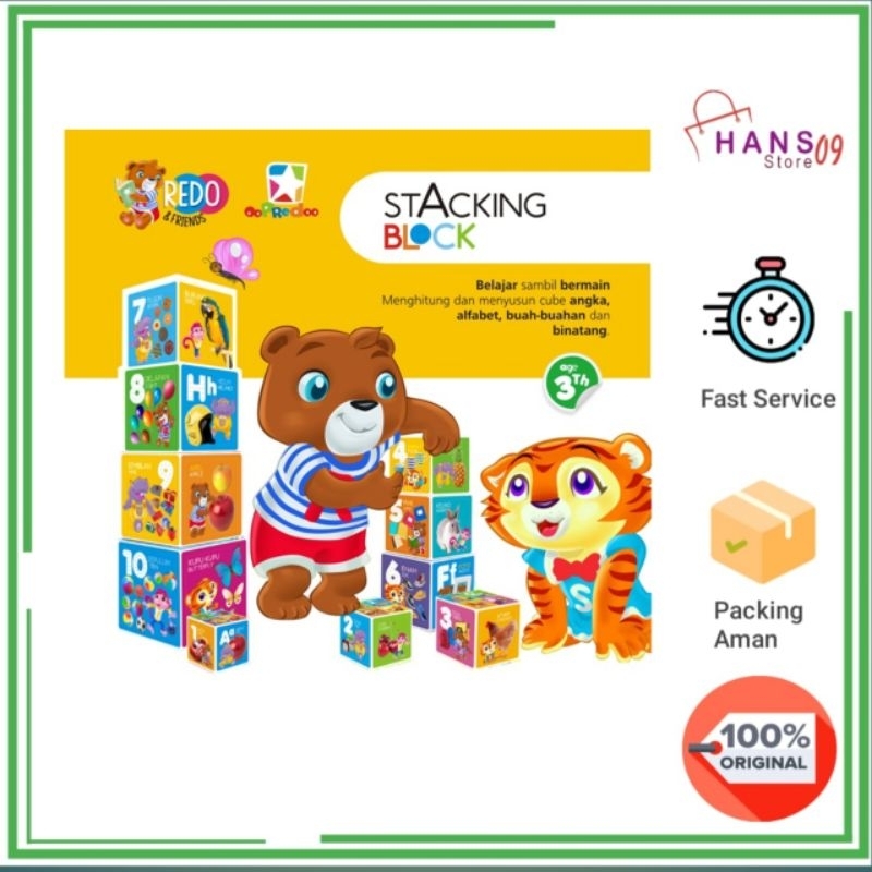 Stacking Block Redo & Friends