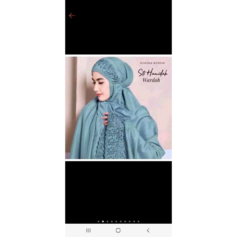 Mukena Khadijah bordir