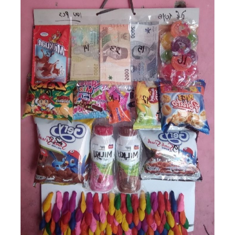 Cabutan balon berhadiah uang Paling KOMPLIT