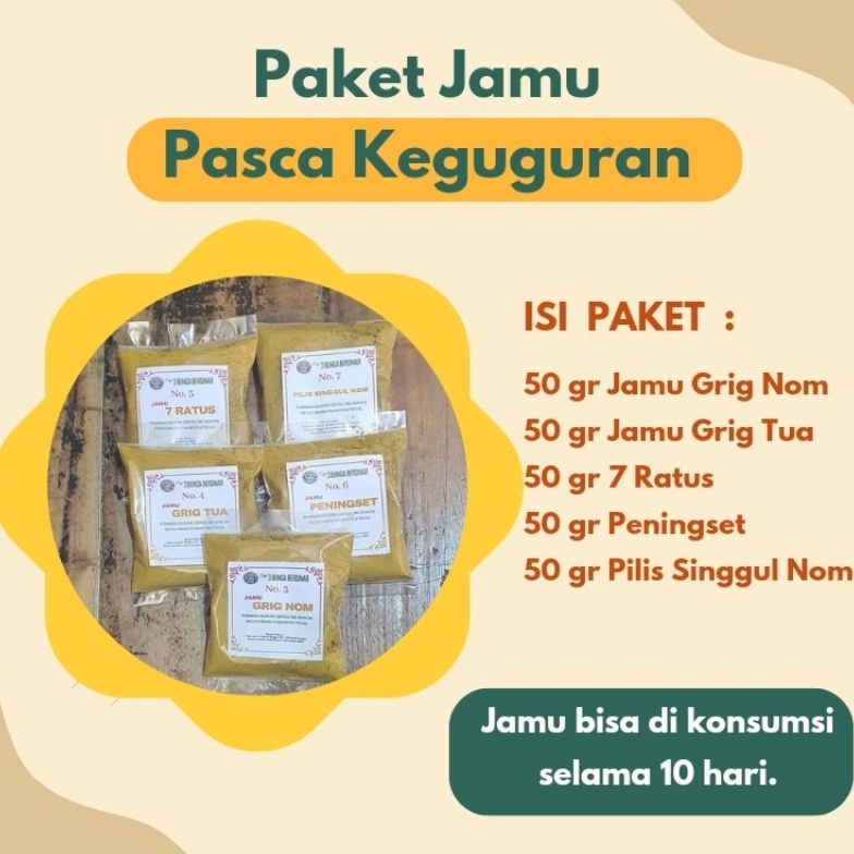 

Terbatas Jamu Pasca Keguguran Jamu Habis Kuret GZL