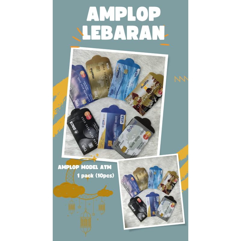 

PAKET 10PCS AMPLOP LEBARAN MOTIF ATM TERBARU 2024